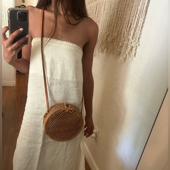 Rattan Basket Crossbody - Picture 3 of 8